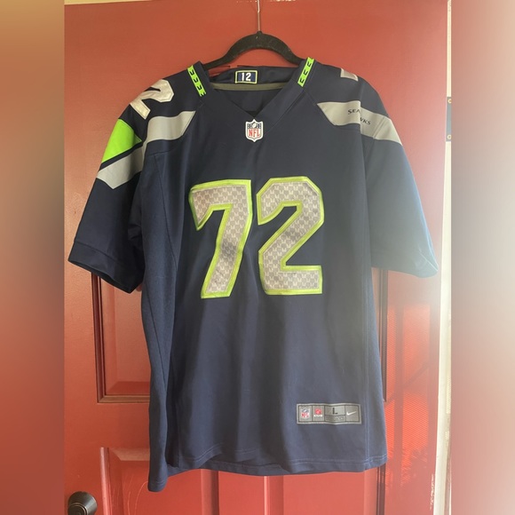NFL Other - - SEATTLE SEAHAWKS # 72 BENNETT short sleeve jersey size L